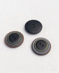 Lot de 3 boutons concentrique rond - 31mm, 2 trous