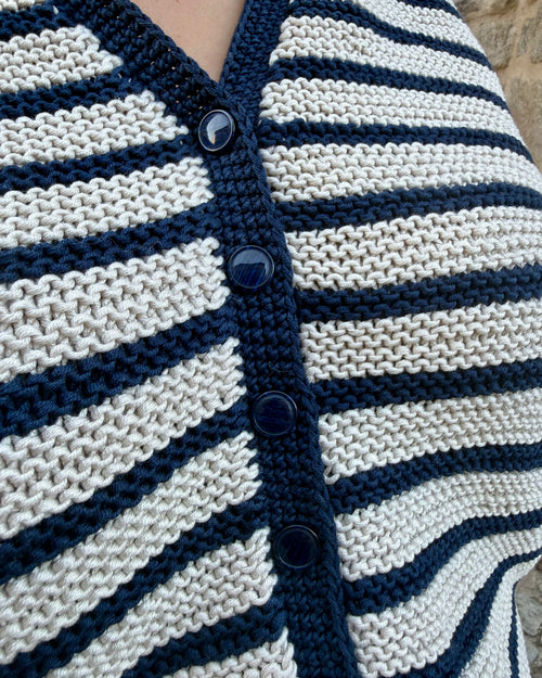 Lot de 10 boutons bleu rond - 13mm, à queue